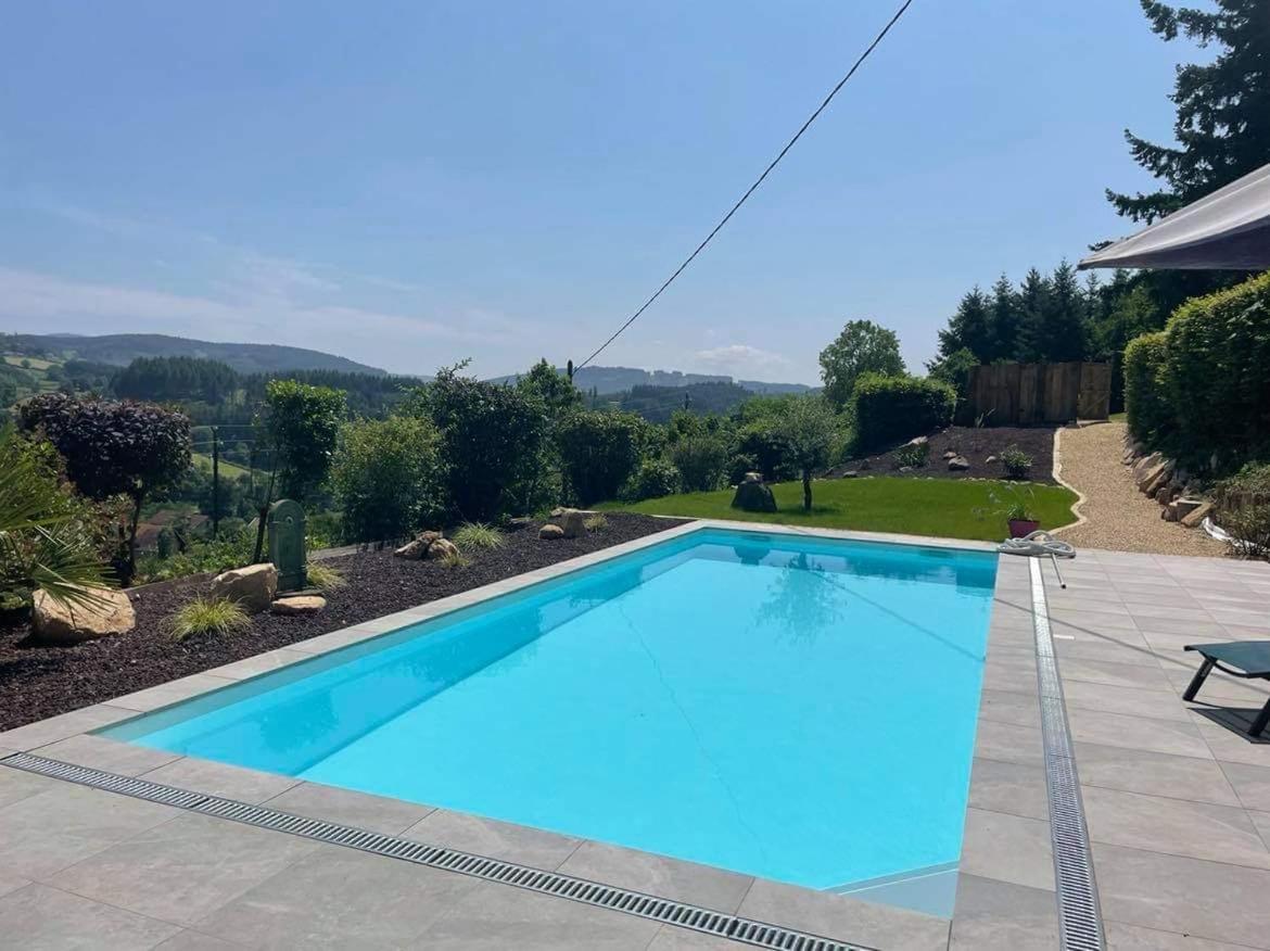 La Mazille , Cossy Vakantiestudio Met Zwembad In Zuid-Bourgogne Anglure-sous-Dun Bagian luar foto