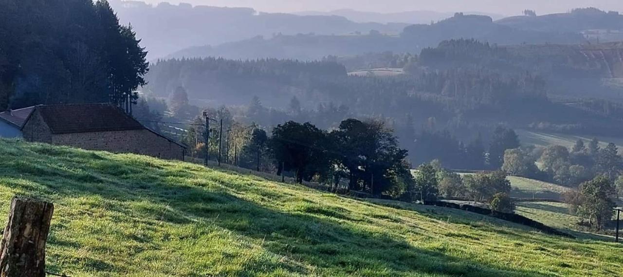 La Mazille , Cossy Vakantiestudio Met Zwembad In Zuid-Bourgogne Anglure-sous-Dun Bagian luar foto