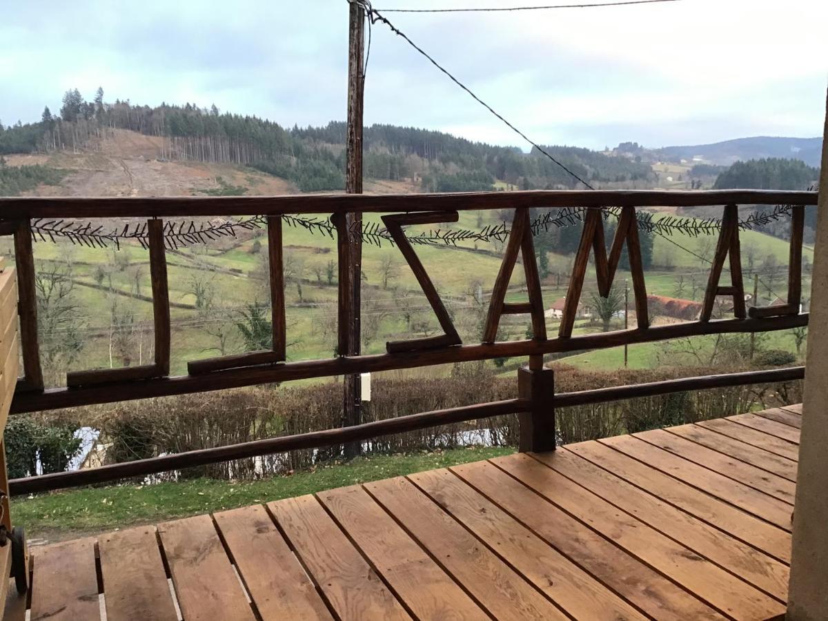 La Mazille , Cossy Vakantiestudio Met Zwembad In Zuid-Bourgogne Anglure-sous-Dun Bagian luar foto